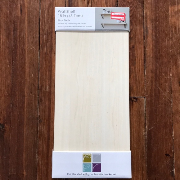 Wall shelf- Birch finish - Picture 1 of 1